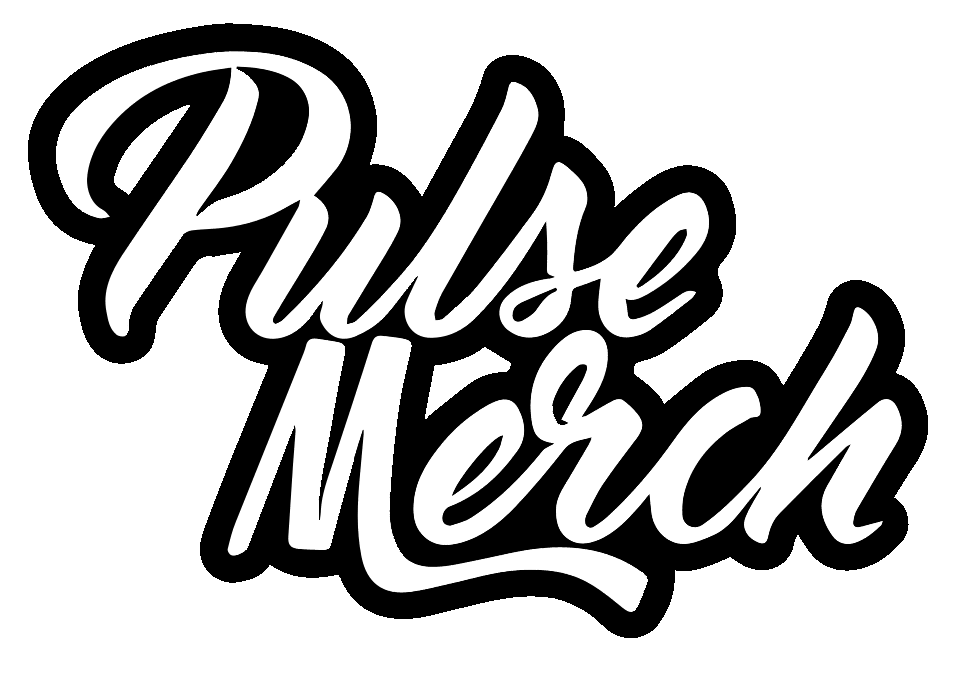 Pulse Merch custom screen printing and embroidery logo
